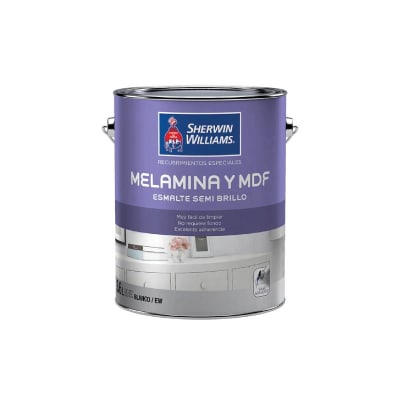 RECUBRIMIENTO ESPECIAL PARA MELAMINA Y MDF BLANCO INTERIOR 3.6L1