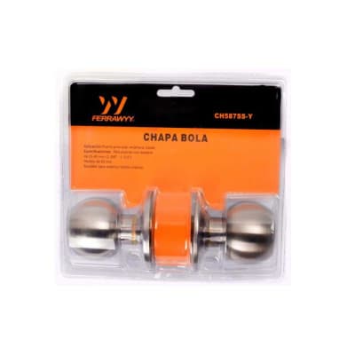 CHAPA BOLA PARA BAÑO 587-SS CH587SS-BY1