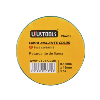 CINTA AISLANTE COLOR 0.15MM X 18MM X 5Y CIA4051