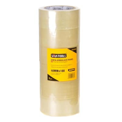 CINTA EMBALAJE TRANSPARENTE 100Y UYU CIE100U1