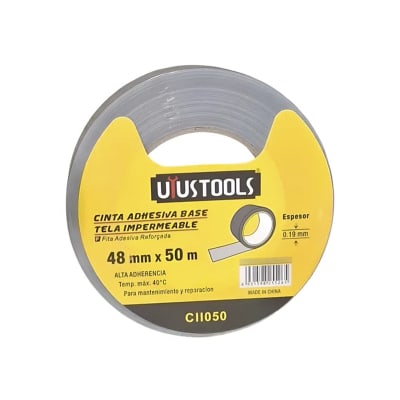 CINTA ADHESIVA BASE TELA IMPERMEABLE 48MM*50M UYU1