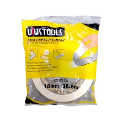 CINTA PAPEL P/PINTAR 18MMX40YD UYU CIP3181