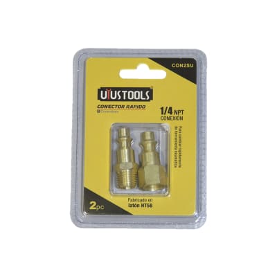 CONECTOR RAPIDO SET/2PCS 1/4'' NPT UYUSTOOLS1