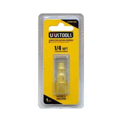 CONECTOR RAPIDO HEMBRA 1/4'' NPTUYUSTOOLS1