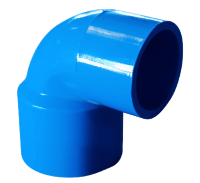 CODO 90° REDUCTOR U-PVC 25MMX20MM FORZZA1