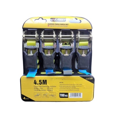 SET ESLINGAS 4PCS 1''X4.5M 0.7TON1