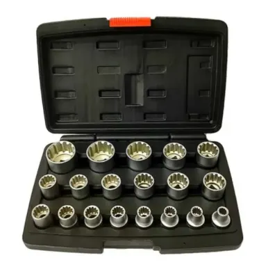 JUEGO DE DADOS ESTRIADO 19PCS 8-32MM UYU-TW1