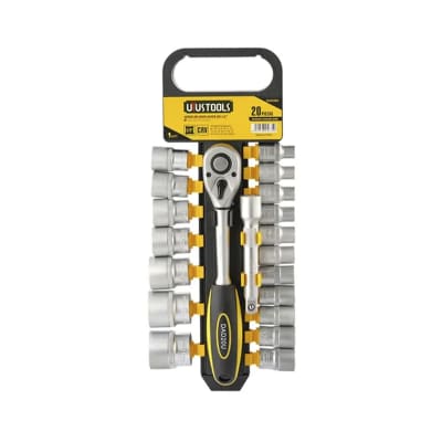 JUEGO DE DADO 20PCS DR 1/2'' UYU1