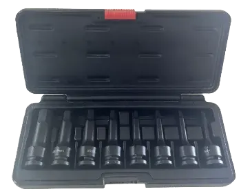 JUEGO BIT IMPACTO HEXAGONAL DR 1/2'' 8PCS 5-17MM UYU-TAIWAN DAH8011