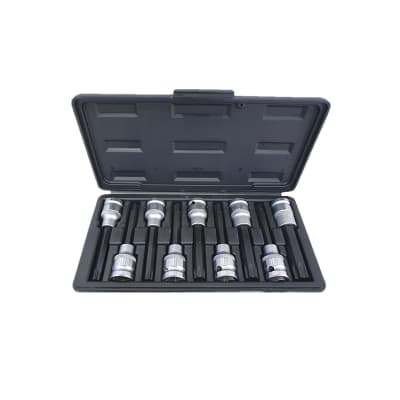 JUEGO BIT HEXAGONAL 9PCS DR 1/2'' LARGO 4-14MM UYU-TAIWAN1