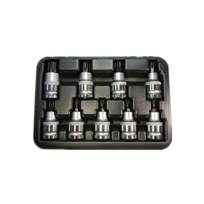 JUEGO BIT TORX 9PCS DR 1/2'' CORTO T20-T70 UYU-TAIWAN1