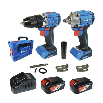 KIT (DCpb358Z + DCJZ2060iZ) 20V/4.0Ahx2 DONGCHENG1