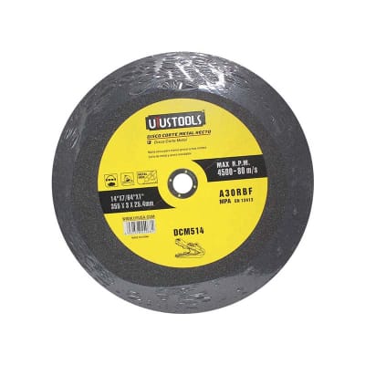 DISCO CORTE METAL RECTO 14''X3.0X25.4MM DCM5141