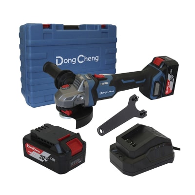 AMOLADORA INALAMBRICO MOTOR/BL 115MM/1000W 20V/4.0Ahx2 DONGCHENG1