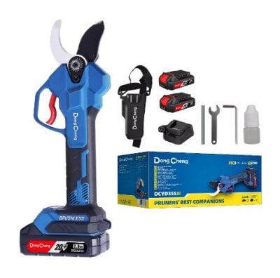 TIJERA PODAR INALAMBRICO BRUSHLESS WET/25mm 20V/2.0Ah DONGCHENG1