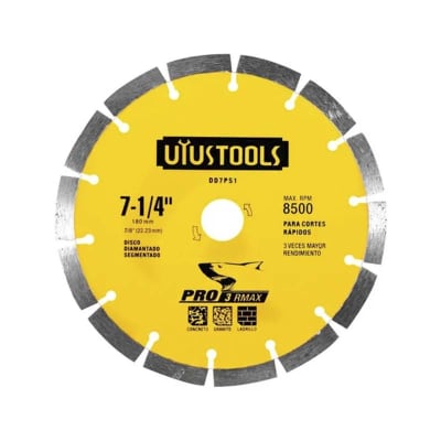 DISCO DIAMOND PRO. 7-1/4''(180MM) SEGMENTADO DD7PS11
