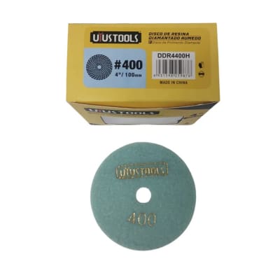 DISCO DE RESINA DIAMANTADO HUMEDO 100MM #400 UYU DDR4400H1