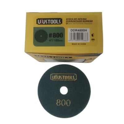 DISCO DE RESINA DIAMANTADO HUMEDO 100MM #800 UYU DDR4800H1