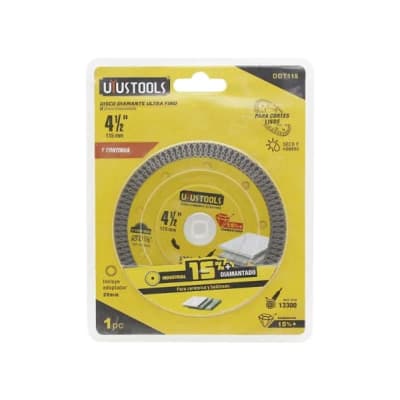 DISCO DIAMANTE ULTRAFINO 115MM UYUS1