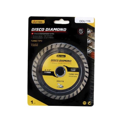DISCO DIAMOND UYUSTOOLS 115 TURBO DDU1161