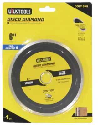 DISCO DIAMOND UYUSTOOLS 150 LISO-HUMEDO DDU150H1