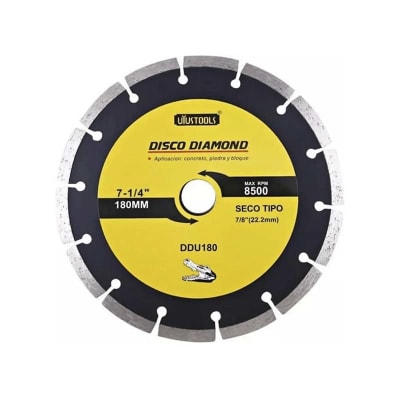 DISCO DE CORTE P.ACERO UYUSTOOLS 180X1.6X22.2MM1