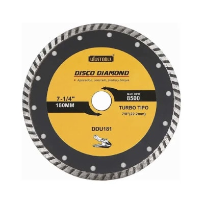 DISCO DIAMOND UYUSTOOLS 180 TURBO DDU1811