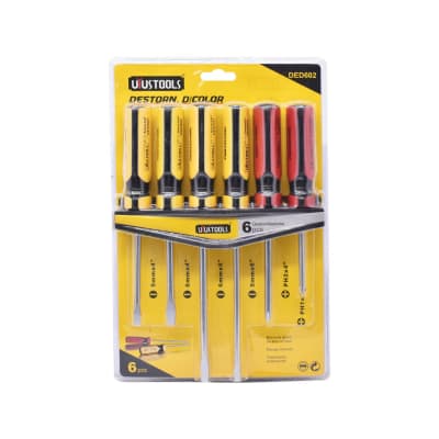 DESTORNILLADOR DE COLOR SET 6PCS N°6021
