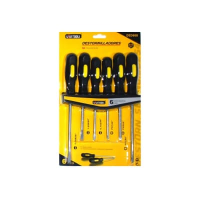 DESTORNILLADOR DE COLOR SET 6PCS N°SDZ54011