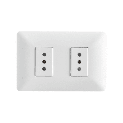 ENCHUFE DOBLE BLANCO 29171