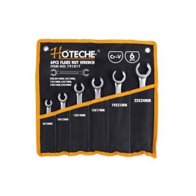 SET LLAVES DE TUERCA ABOCINADA DE 6 PIEZAS HOTECHE1