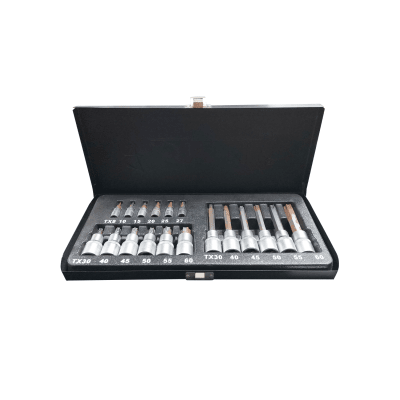 JGO DE DADOS 1/4 Y 1/2 18PCS HOTECHE1