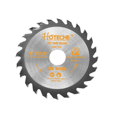 DISCO CORTE HOJA DE SIERRA T.C.T PARA MADERA 115 MM X 22.23 MM X 24 DIENTES HOTECHE1
