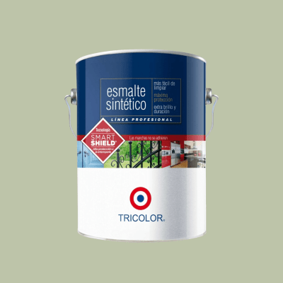 ESMALTE SINTETICO GRIS PERLA 1 GL TRICOLOR1