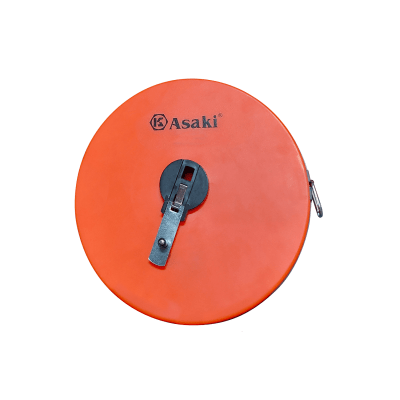 HUINCHA 20M REDONDA ASAKI 66FT NARANJA S/M AK-391 .2