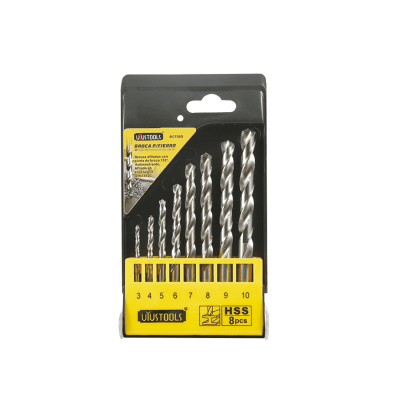 BROCA PARA FIERRO 8PC-MM (3-10) HSS UYUSTOOLS1