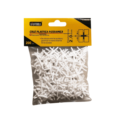 CRUZ PLASTICA PARA CERAMICA 2MM - 200UN UYUSTOOLS1