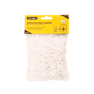 CRUCETAS REUTILIZABLE PARA CERAMICA 3MM 200UN UYUSTOOLS1