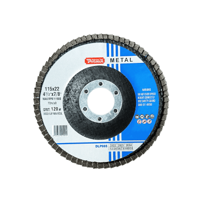 DISCO FLAP PARA METAL 115MM 120# PEGASUS1