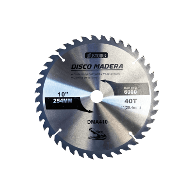 DISCO DE CORTE D/MADERA 10X40T UYUSTOOLS DMA4101