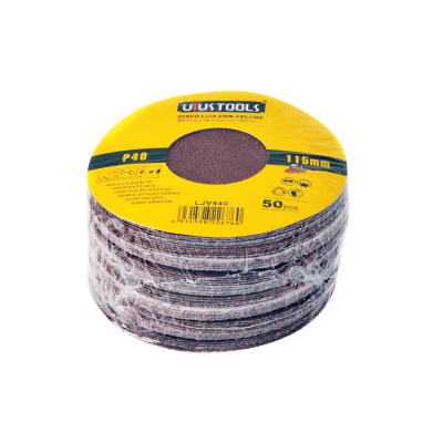 DISCO CON VELCRO 115MM #40 UYUSTOOLS1