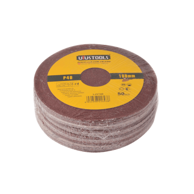 DISCO UYUSTOOLS LIJA CON VELCRO 50UN/SET 180MM#401