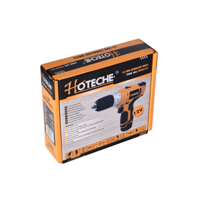 TALADRO ATORNILLADOR INALAMBRICO MARCA HOTECHE1