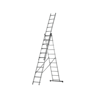 ESCALERA DE TIJERA EXTENSIBLE 3X9 TOTAL THLAD033911