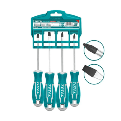 SET DESTORNILLADORES 4PCS TOTAL THT2506041