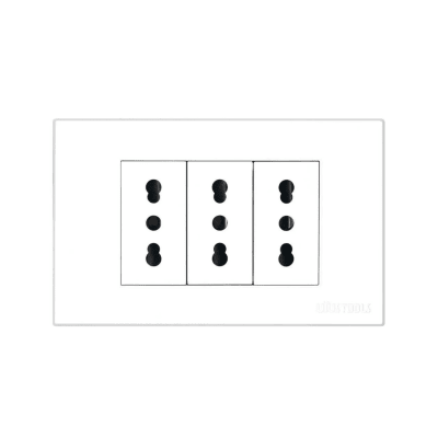 TOMACORRIENTE EMPO. TRIPLE 16A PC-BLANCA UYUSTOOLS1