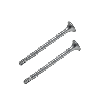 TORNILLO PUNTA BROCA CABEZA PLANA 6X2 1000 UN X CAJA1