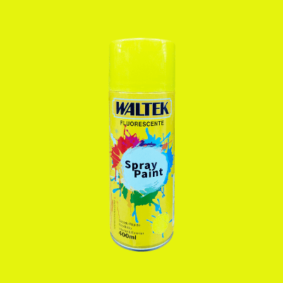 AEROSOL 350 ML COLOR FLUORESCENTE AMARILLO WALTEK1