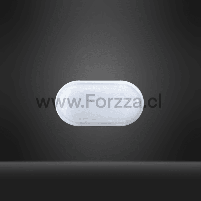 FOCO LED OVALADO PLASTICO BLANCO 15W1