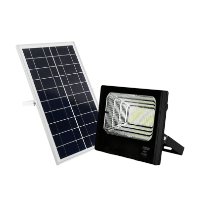 FOCO SOLAR 100W 6500K C/CONTROL PANEL 18W 6V FORZZA1